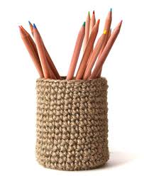 Jute Pencil Pot in Stylish and Fancy Designs